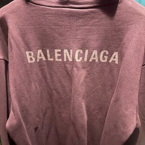 Balenciaga Purle/plum Hoodie